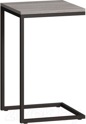 Приставной столик Loftyhome Мальборк / mb020504 (смоук) - фото