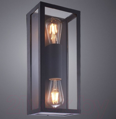 Бра уличное Arte Lamp Belfast A4569AL-2BK