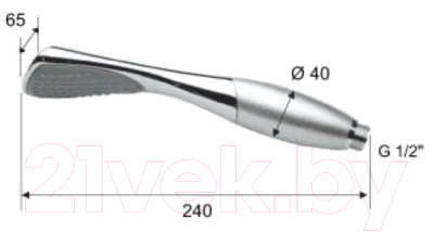 Лейка ручного душа Remer Triangle 317ТR