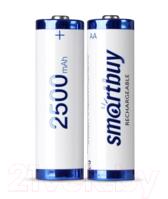 Комплект аккумуляторов SmartBuy AA/2BL 2500mAh - фото