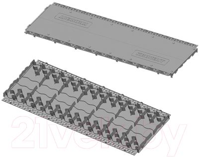 Аэратор коньковый Krovent 1.00x0.33x0.03м RAL 9005