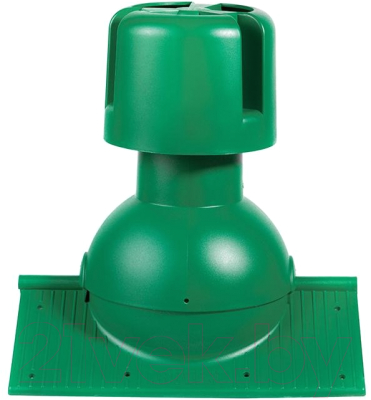 Аэратор коньковый Krovent Pipe-Cone для любого типа кровли RAL 6005 - фото