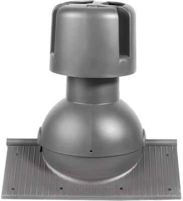 Аэратор коньковый Krovent Pipe-Cone для любого типа кровли RAL 7024 - фото