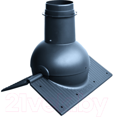 Аэратор коньковый Krovent Pipe-Cone для любого типа кровли RAL 7024