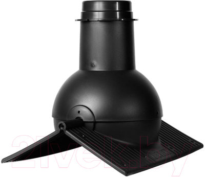 Аэратор коньковый Krovent Pipe-Cone для любого типа кровли RAL 9005 - фото