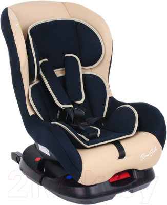 Автокресло Bambola Bambino Isofix / KRES2939 (темно-синий/бежевый) - фото