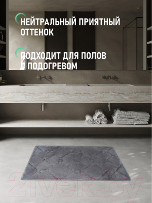 Коврик для ванной FORA FOR-STN60-100BL