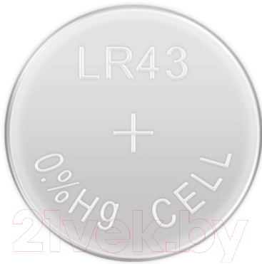 Комплект батареек Mirex AG12/LR43 1.5V / 23702-LR43-E6