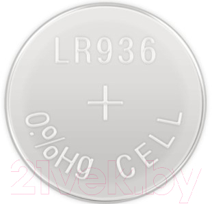 Комплект батареек Mirex AG9/LR936 1.5V / 23702-LR936-E6