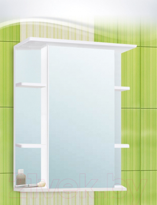 Шкаф с зеркалом для ванной Vako Лира 60 R