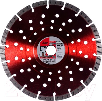 Отрезной диск алмазный Fubag 11230-3 - фото