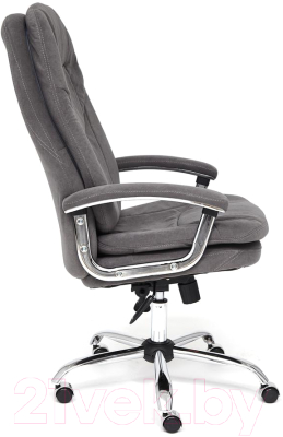 Кресло офисное Tetchair Softy Lux флок (серый)