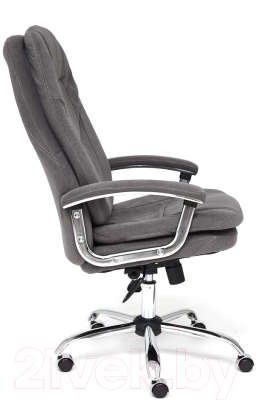 Кресло офисное Tetchair Softy Lux флок (серый)