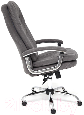 Кресло офисное Tetchair Softy Lux флок (серый)