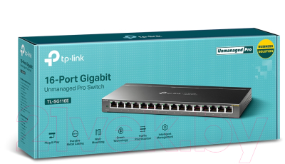 Коммутатор TP-Link TL-SG116E