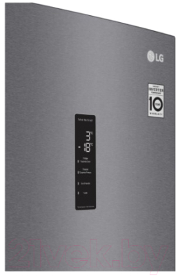 Холодильник с морозильником LG DoorCooling+ GA-B459CLSL