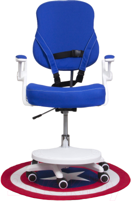 Кресло детское Седия Swan (синий)