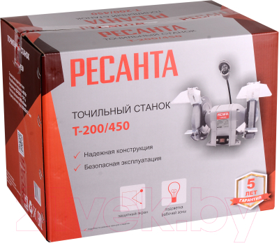 Точильный станок Ресанта Т-200/450 (75/7/3)