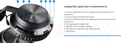Беспроводные наушники Sven AP-B630MV