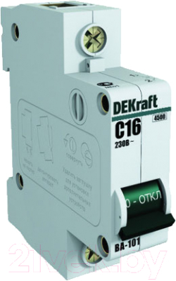 Выключатель автоматический Schneider Electric DEKraft 11101DEK - фото