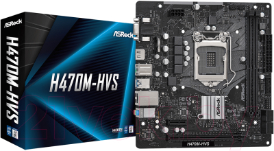 Материнская плата AsRock H470M-HVS