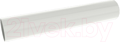 Труба водостока Ruplast 90мм ПВХ RAL 9010 - фото