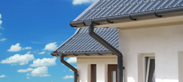 Колено трубы водосточной Ruplast RAL 7024