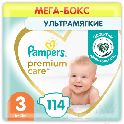 Подгузники детские Pampers Premium Care 3 Midi - фото