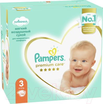 Подгузники детские Pampers Premium Care 3 Midi
