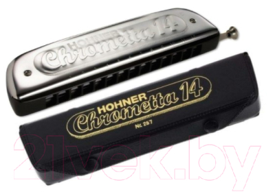 Губная гармошка Hohner Chrometta 14 257/56 C / M25701