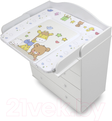 Пеленальный матрас Топотушки Детский мир 82x73