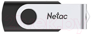 Usb flash накопитель Netac USB Drive U505 USB2.0 16Gb (NT03U505N-016G-20BK) - фото