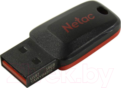 Usb flash накопитель Netac USB Drive U197 USB2.0 32Gb (NT03U197N-032G-20BK) - фото