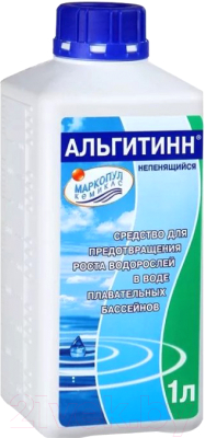 Средство для борьбы с водорослями Маркопул Кемиклс Альгитинн непенящийся - фото