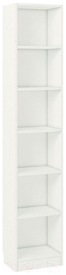 Стеллаж Polini Kids Home Smart Вертикальный 6 секций / 0002287.9 (белый) - фото
