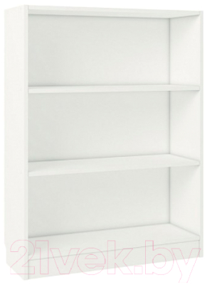 Стеллаж Polini Kids Home Smart Вертикальный 3 секции / 0002289.9 (белый) - фото