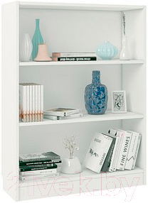 Стеллаж Polini Kids Home Smart Вертикальный 3 секции / 0002289.9 (белый)