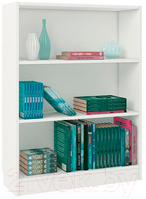 Стеллаж Polini Kids Home Smart Вертикальный 3 секции / 0002289.9 (белый)