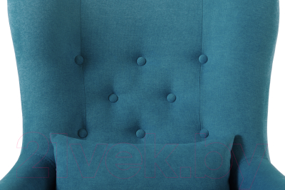 Кресло мягкое KRONES Калипсо (велюр лазурный)