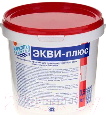 Средство для регулировки pH Маркопул Кемиклс ЭКВИ-плюс в ведре - фото