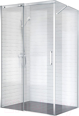 Душевой уголок BelBagno ACQUA-AH-1-100/80-C-Cr - фото