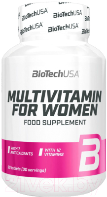 Витаминно-минеральный комплекс BioTechUSA Multivitamin for Women / CIB000460 - фото