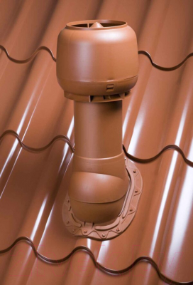 Выход вентиляционный на крышу Vilpe 125/ИЗ/500 RR11 / 734406