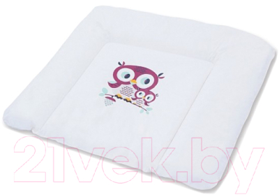 Пеленальный матрас Berber Dino Mat XL 80 Owl Совы / PR-606-192 - фото