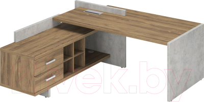 Письменный стол Norden Левый 180x179.8x84 / СФ-531221 - фото
