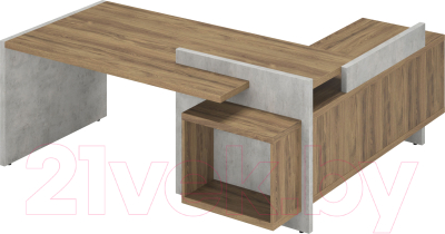 Письменный стол Norden Левый 180x179.8x84 / СФ-531221