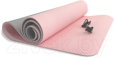 Коврик для йоги и фитнеса Original FitTools IRBL17107-P