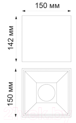 Точечный светильник Novotech 358480 (белый)