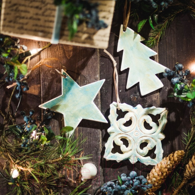 Набор новогодних подвесок Нашы майстры Волшебный / 9025 - фото