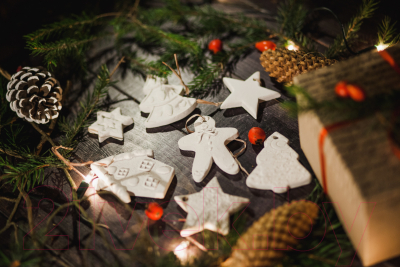 Набор елочных игрушек Нашы майстры Зимушка / 9028